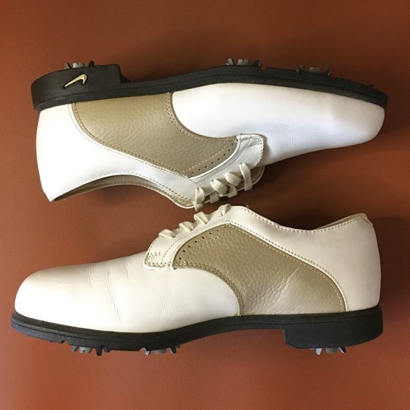 NIKE GOLF "Verdana Last" Nike Air Comfort Leather Golf Shoes - Picture 3 of 14